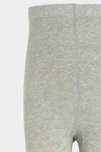 Load image into Gallery viewer, طقم جوارب طويلة باللون الأسود والرمادي للبنات الصغار (قطعتين)