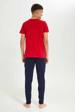 Load image into Gallery viewer, طقم ليلة ديدبول باللونين الأحمر والكحلي للأولاد (قطعتين)