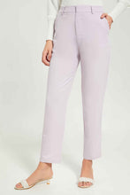 Load image into Gallery viewer, بنطلون رسمي باللون الليلكي للنساء