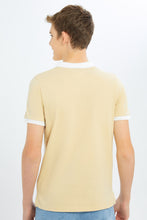 Load image into Gallery viewer, تيشيرت بولو باللون البيج للأولاد الكبار