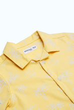 Load image into Gallery viewer, تيشيرت باللون الأصفر بأكمام قصيرة للأولاد الرضّع