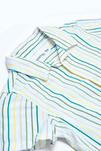 Load image into Gallery viewer, قميص مخطط باللون الأبيض والأزرق للأولاد الرضّع