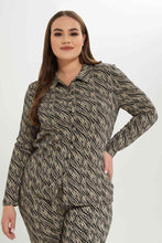 Load image into Gallery viewer, قميص بطبعة عصرية للنساء