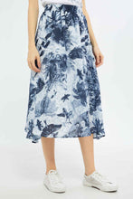 Load image into Gallery viewer, تنورة باللون الكحلي للنساء