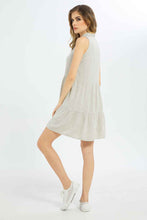 Load image into Gallery viewer, فستان بيج بياقة للنساء