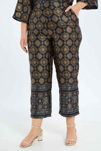 Load image into Gallery viewer, بنطلون واسع بألوان متنعوة مطبوع للنساء بمقاسات كبيرة