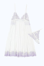 Load image into Gallery viewer, طقم فستان بيبي دول للعرائس باللون العاجي للنساء (قطعتين)