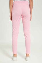 Load image into Gallery viewer, ليغينغ باللون الوردي للبنات الكبار