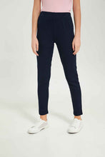 Load image into Gallery viewer, ليغينغ باللون الأسود للبنات الكبار