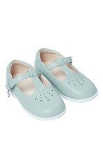 Load image into Gallery viewer, حذاء باليرينا لون أخضر للبنات