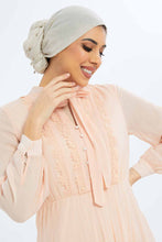 Load image into Gallery viewer, ستان مزين باللون الخوخي للنساء