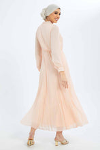 Load image into Gallery viewer, ستان مزين باللون الخوخي للنساء