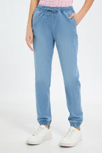 Load image into Gallery viewer, جوغرز باللون الأزرق للبنات الكبار