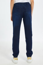 Load image into Gallery viewer, جوغرز باللون الكحلي للبنات الكبار