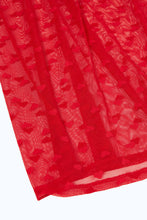 Load image into Gallery viewer, طقم فستان بيبي دول باللون الأحمر للنساء (قطعتين)