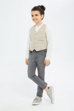 Load image into Gallery viewer, بنطلون جينز باللون الرمادي للأولاد الصغار