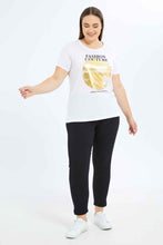 Load image into Gallery viewer, جيغنغ باللون الأسود للنساء