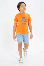 Load image into Gallery viewer, تيشيرت بطبعة باو باترول باللون البرتقالي للأولاد الصغار