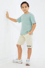 Load image into Gallery viewer, شورت باللون البيج للأولاد الصغار