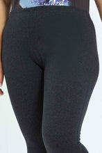 Load image into Gallery viewer, ليغينغ سادة باللون الرمادي للنساء