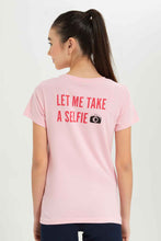 Load image into Gallery viewer, تيشيرت باللون الوردي للبنات الكبار