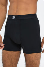 Load image into Gallery viewer, طقم سروال هيبستر باللون الأسود للرجال (قطعتين)