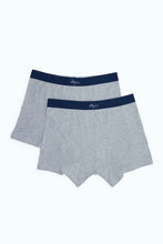 Load image into Gallery viewer, طقم بوكسر باللون الرمادي للرجال(قطعتان)