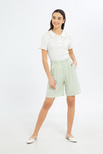 Load image into Gallery viewer, شورت باللون النعناعي للبنات الكبار