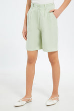 Load image into Gallery viewer, شورت باللون النعناعي للبنات الكبار
