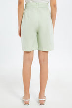 Load image into Gallery viewer, شورت باللون النعناعي للبنات الكبار