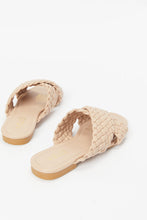 Load image into Gallery viewer, حذاء مفتوح باللون الوردي مزين للنساء