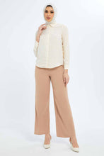 Load image into Gallery viewer, قميص مطبوع باللون الوردي للنساء