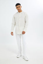 Load image into Gallery viewer, قميص ماندارين باللون البيج للرجال