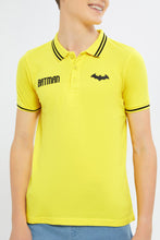 Load image into Gallery viewer, تيشيرت بولو باللون المسطرد للأولاد الكبار