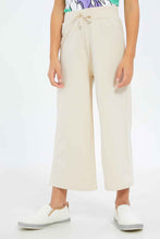 Load image into Gallery viewer, بنطلون جيرسيه باللون البيج للبنات