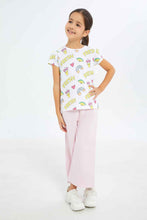 Load image into Gallery viewer, بنطلون جيرسيه باللون المشمشي للبنات