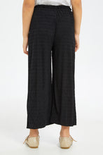 Load image into Gallery viewer, بنطلون باللون الأسود مجعد للبنات الصغار