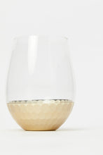 Load image into Gallery viewer, بهلوان زجاجي مطروق ذهبي (16.9 أونصة)