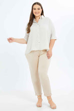 Load image into Gallery viewer, قميص باللون العاجي للنساء