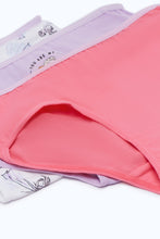 Load image into Gallery viewer, طقم سراويل مطبوع متعدد الألوان للبنات الصغار (3 قطع)