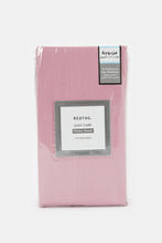 Load image into Gallery viewer, ملاءة مطاطي سادة باللون الوردي (مزودجة)