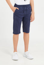 Load image into Gallery viewer, شورت رياضي باللون الكحلي للأولاد الكبار