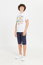 Load image into Gallery viewer, شورت رياضي باللون الكحلي للأولاد الكبار