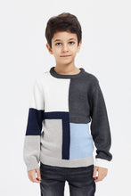 Load image into Gallery viewer, بلوفر سادة متعدد الألوان للأولاد الصغار