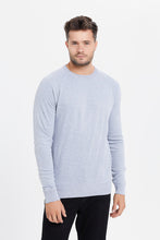 Load image into Gallery viewer, سترة سادة باللون الرمادي للرجال