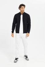 Load image into Gallery viewer, الرجال سترة السائق الأسود