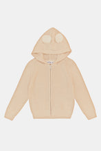 Load image into Gallery viewer, الرضع الأولاد كريم مقنعين سترة