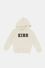 Load image into Gallery viewer, سويتشيرت بقبعة مطبوعة باللون البيج الفاتح للأولاد الرضَع