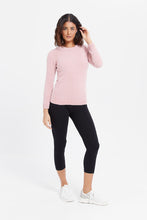 Load image into Gallery viewer, بلوفر سادة باللون الوردي للنساء