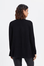 Load image into Gallery viewer, سترة الشلال السوداء النسائية